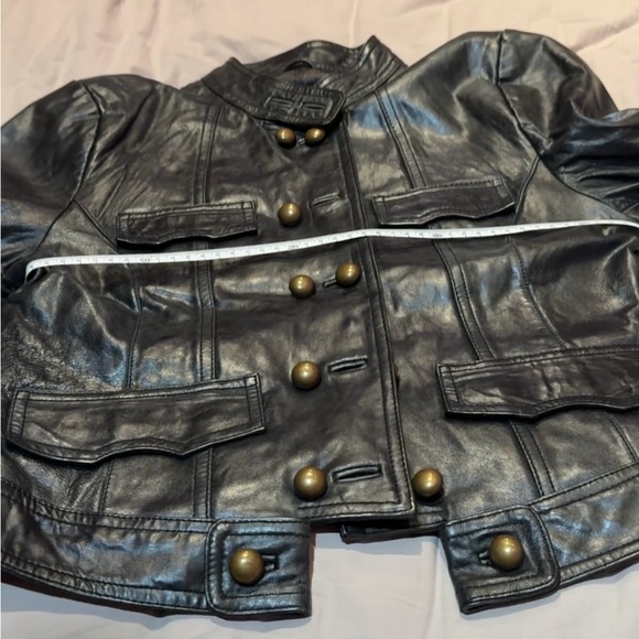 Arden B Lamb Leather Jacket - Picture 13 of 15